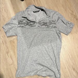 Travis Matthew Gray Polo Shirt